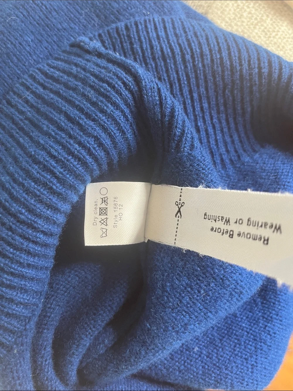 J. Crew Vintage Lambswool Crew Neck Sweater Blue Size XL